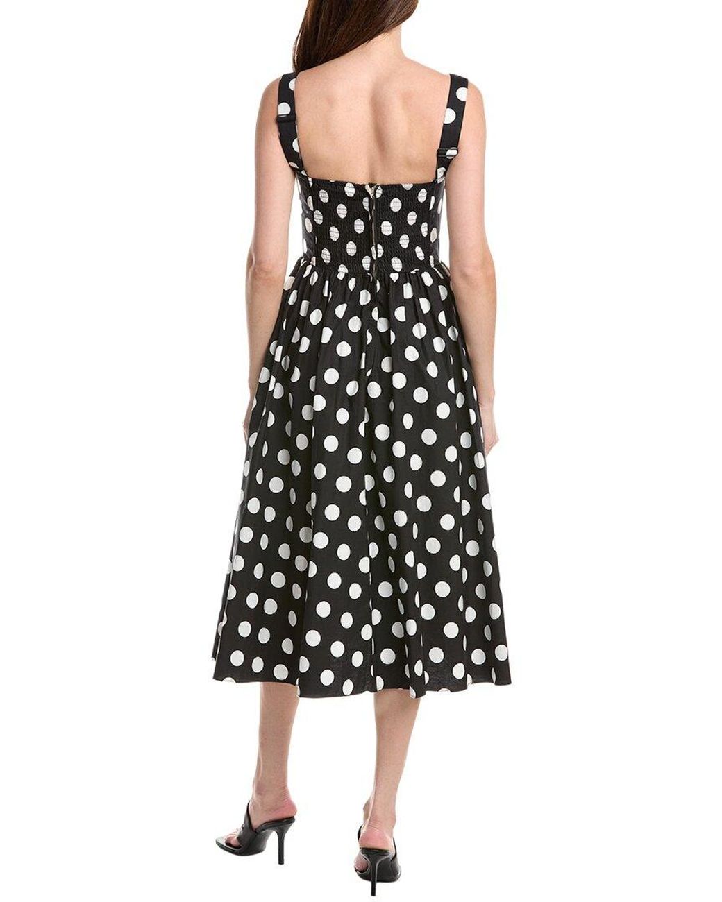 Sans Faff Black Antibes Poplin Dress