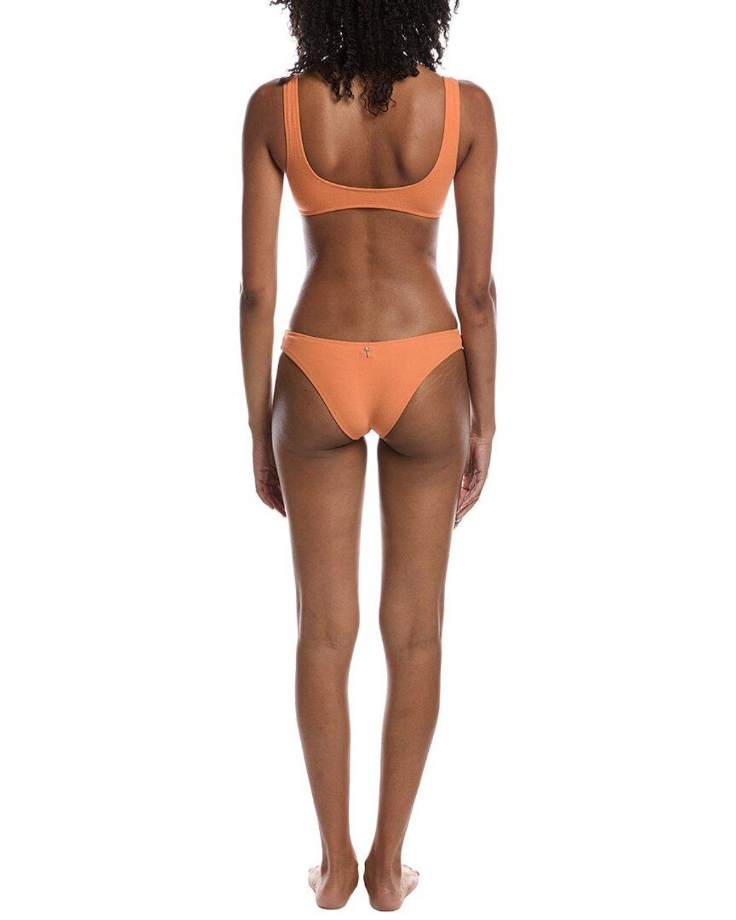 Manebí Orange Manebi 2Pc Surf Bralette Bikini Set