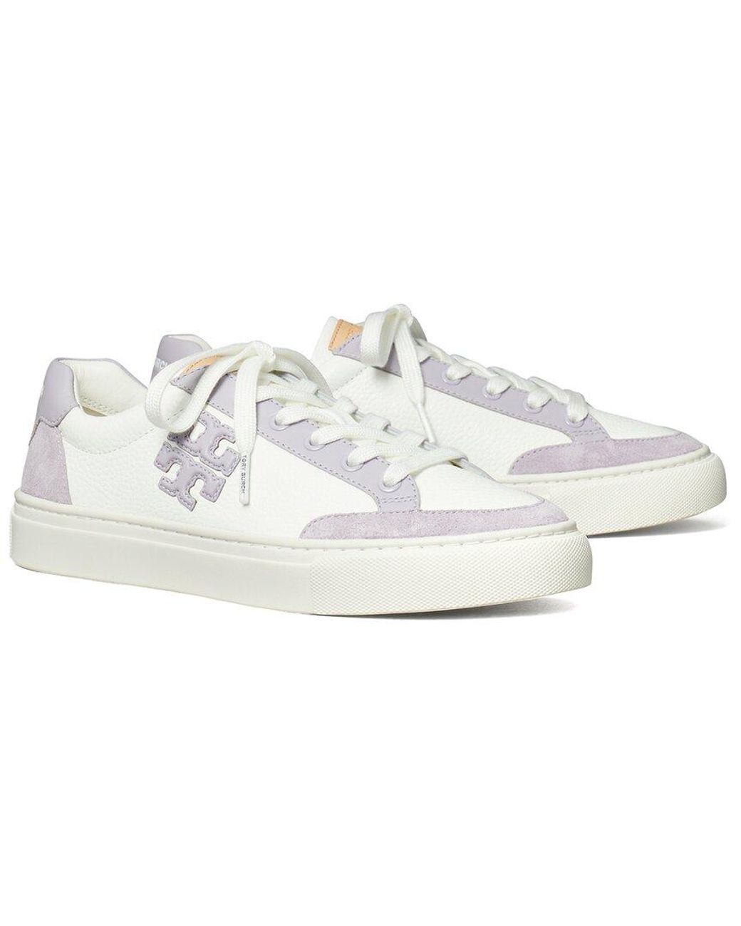 Tory Burch White Leather Sneaker