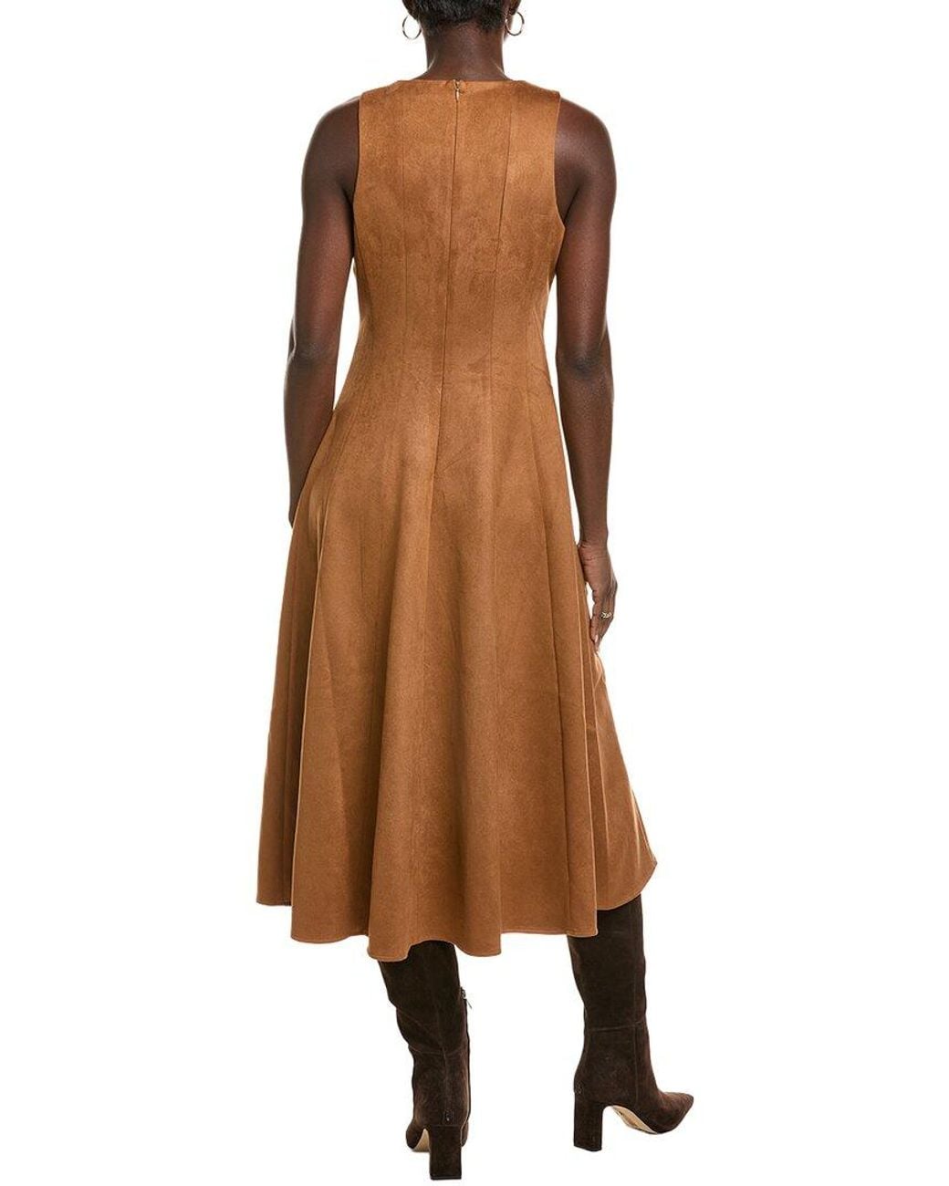 Endless Rose Brown Midi Dress