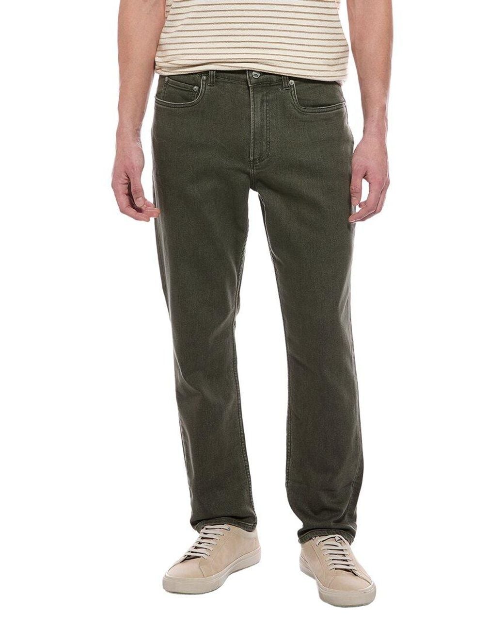 Faherty Brand Green Stretch Terry Pant for men