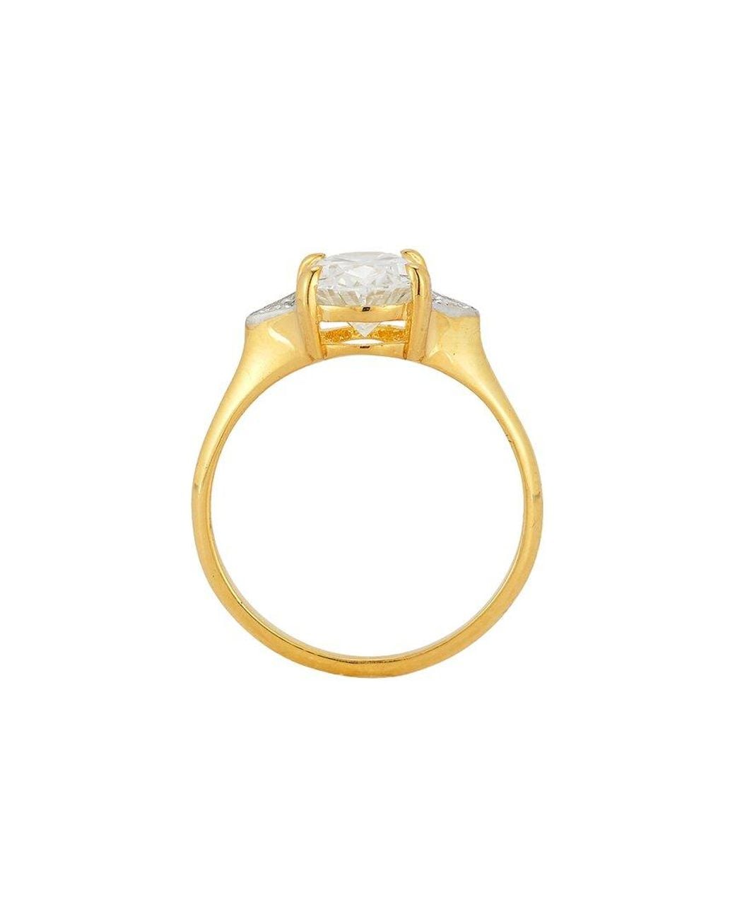 Reiss White 14K 2.02 Ct. Tw. Lab-Grown Diamond Cocktail Ring