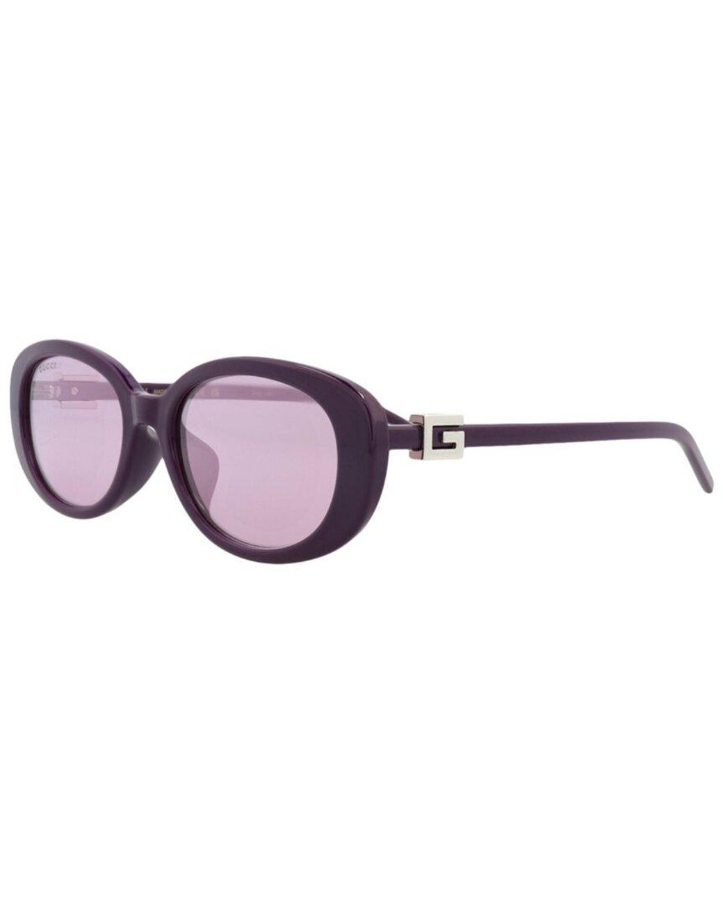Gucci Purple Gg1684Sa 55Mm Sunglasses