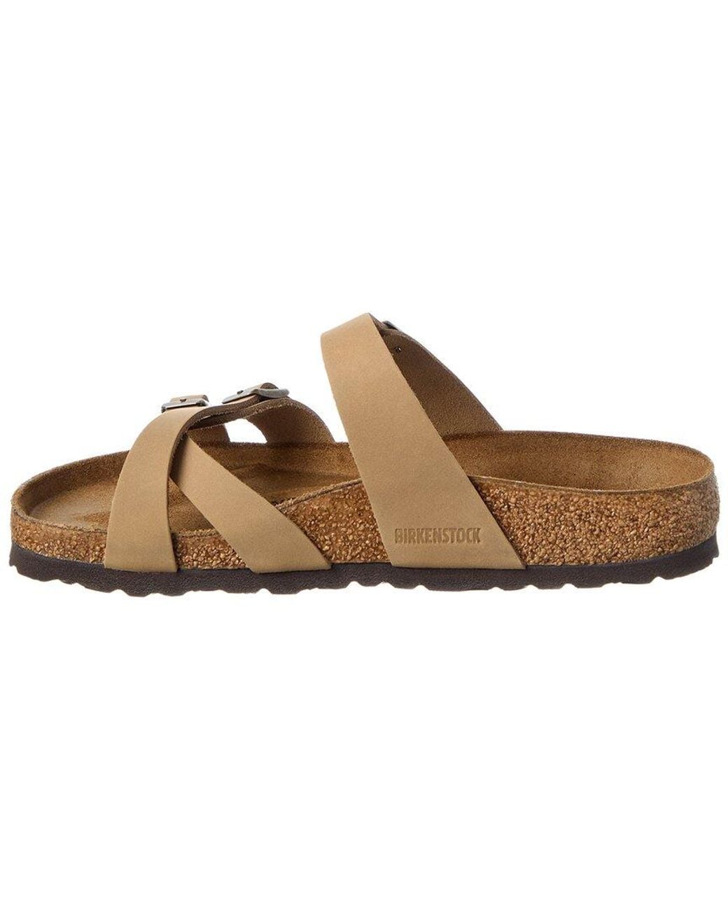 Birkenstock Brown Franca Oiled Leather Sandal