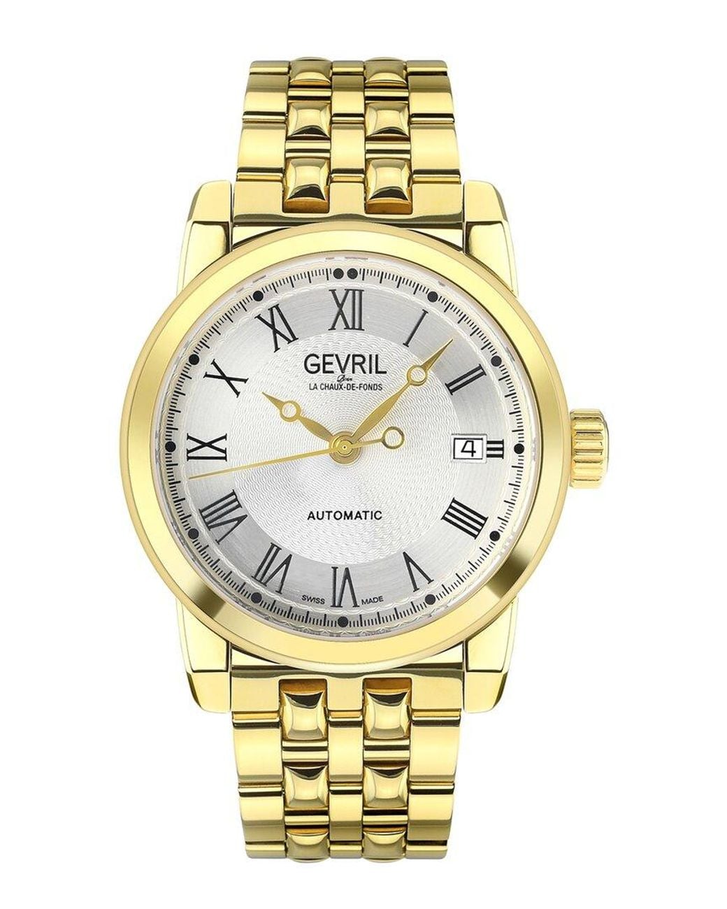 Gevril Metallic Madison Watch for men