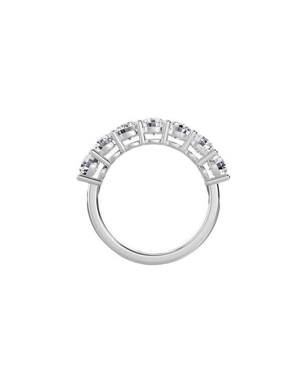 Diana M White Diana M. Fine Jewelry 14k 1.43 Ct. Tw. Lab Grown Diamond Half-eternity Ring