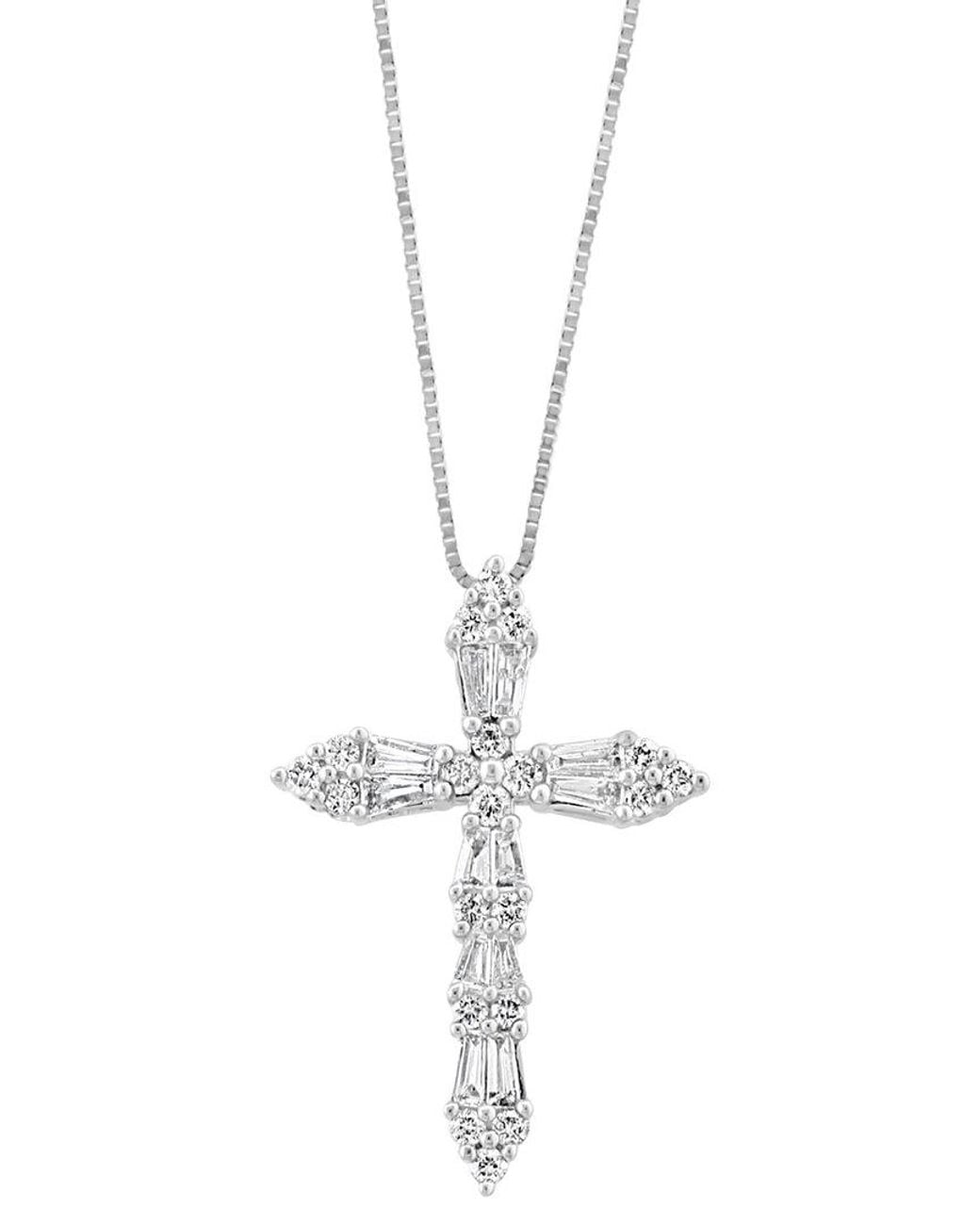 Effy Fine Jewelry White 14K 0.47 Ct. Tw. Diamond Necklace