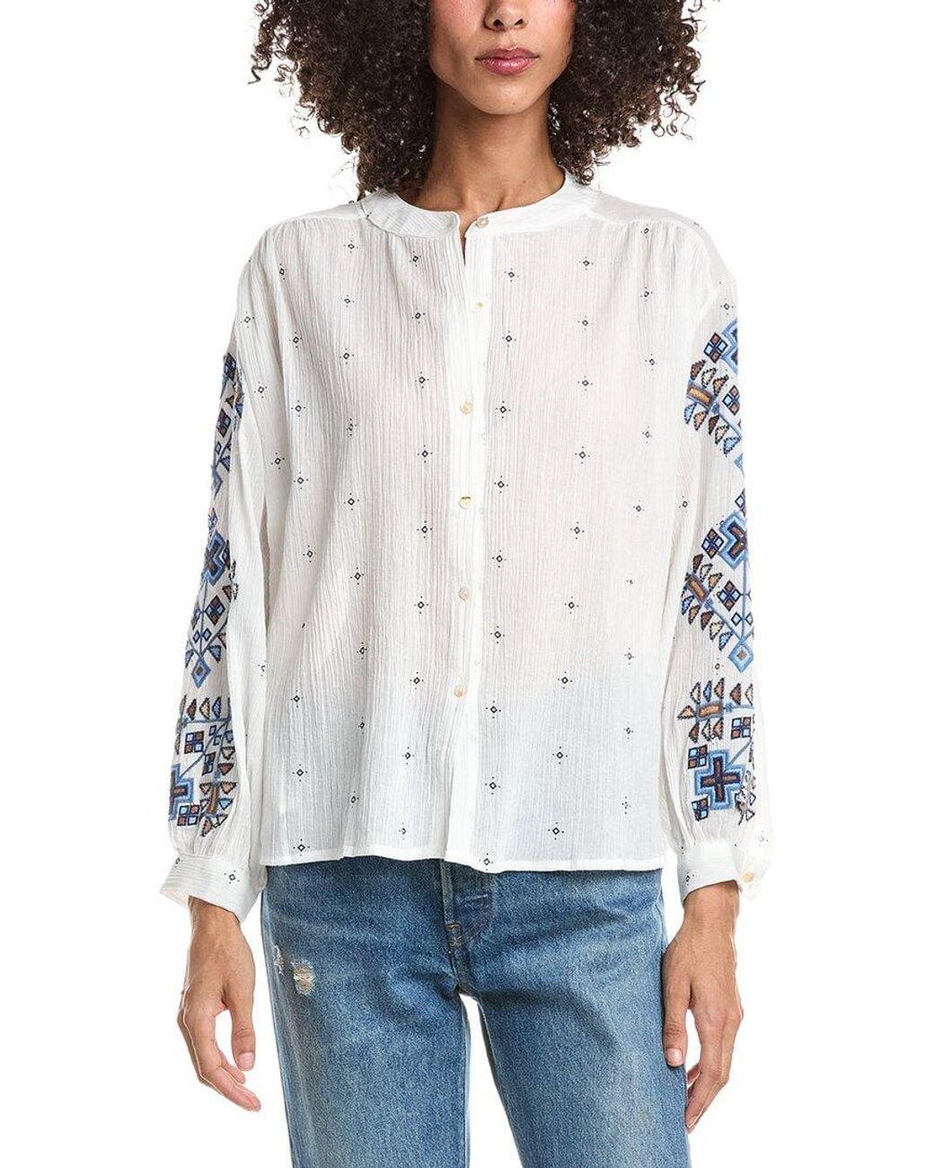 ANNA KAY White Dorsee Shirt