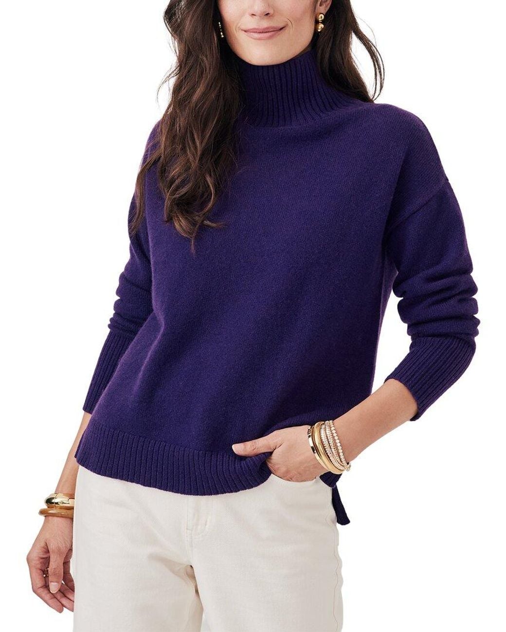 J.McLaughlin Blue Dina Sweater