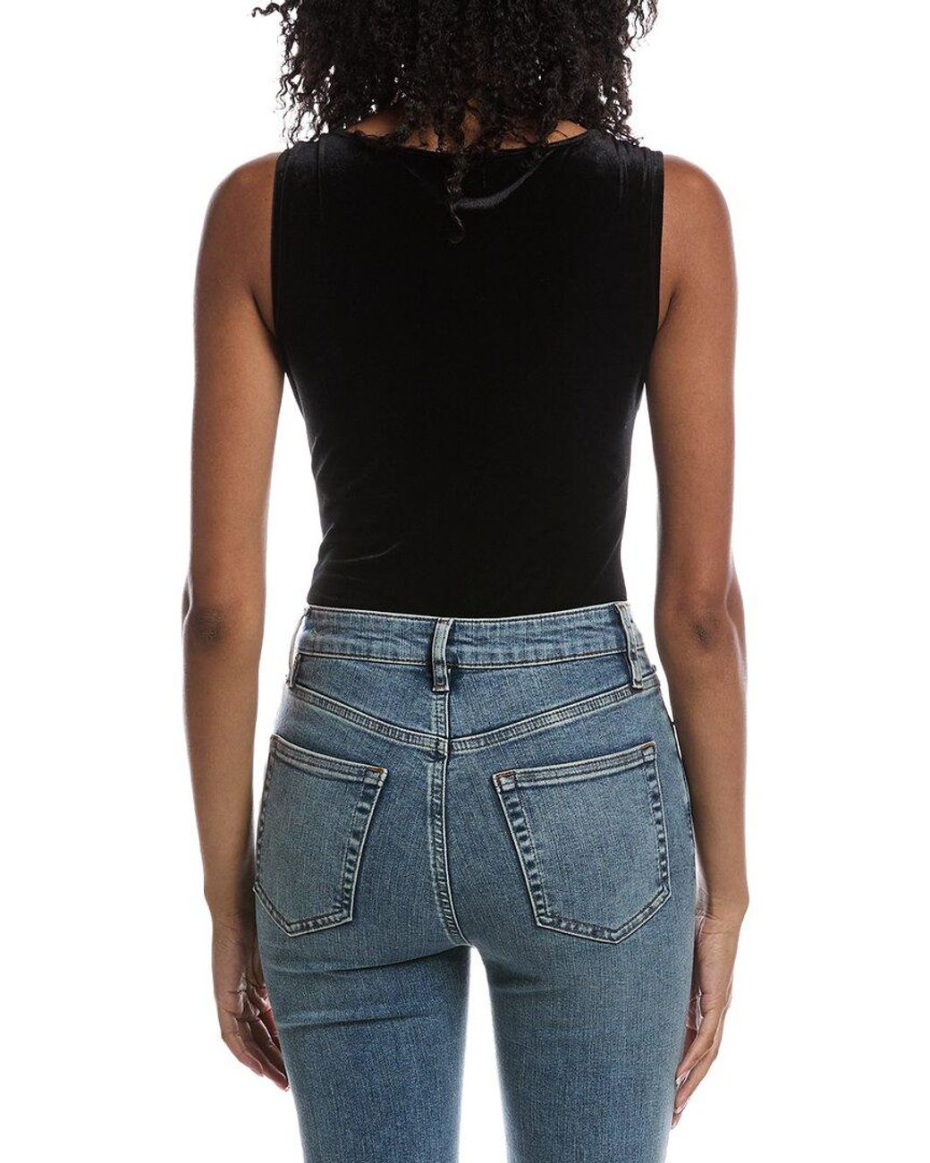 L'Agence Blue Molly Bodysuit