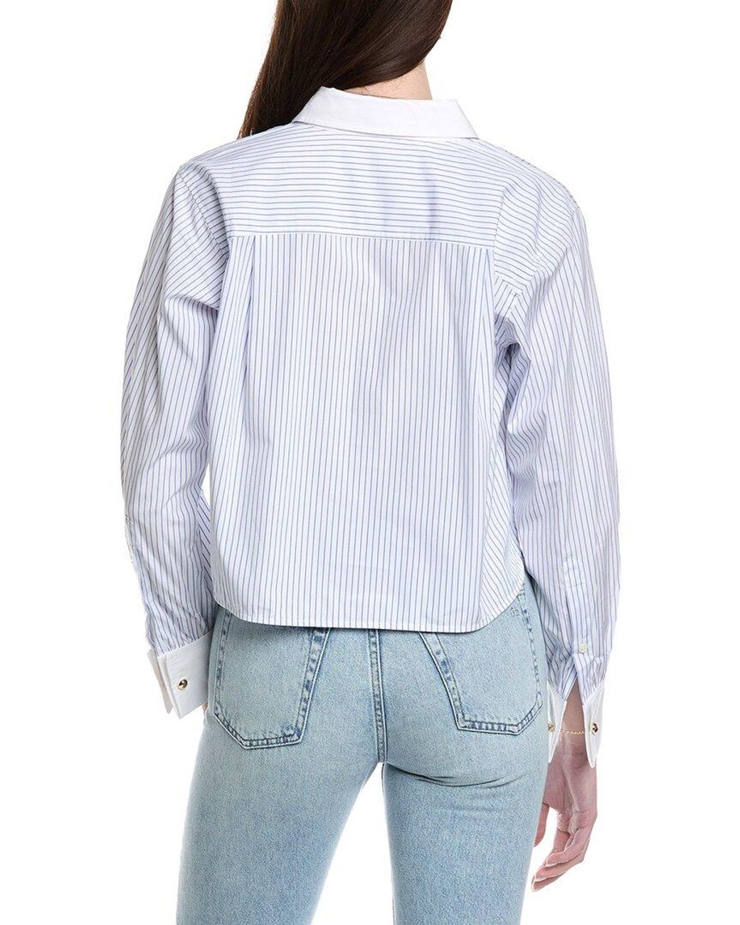 FRAME Blue The Charles Shirt