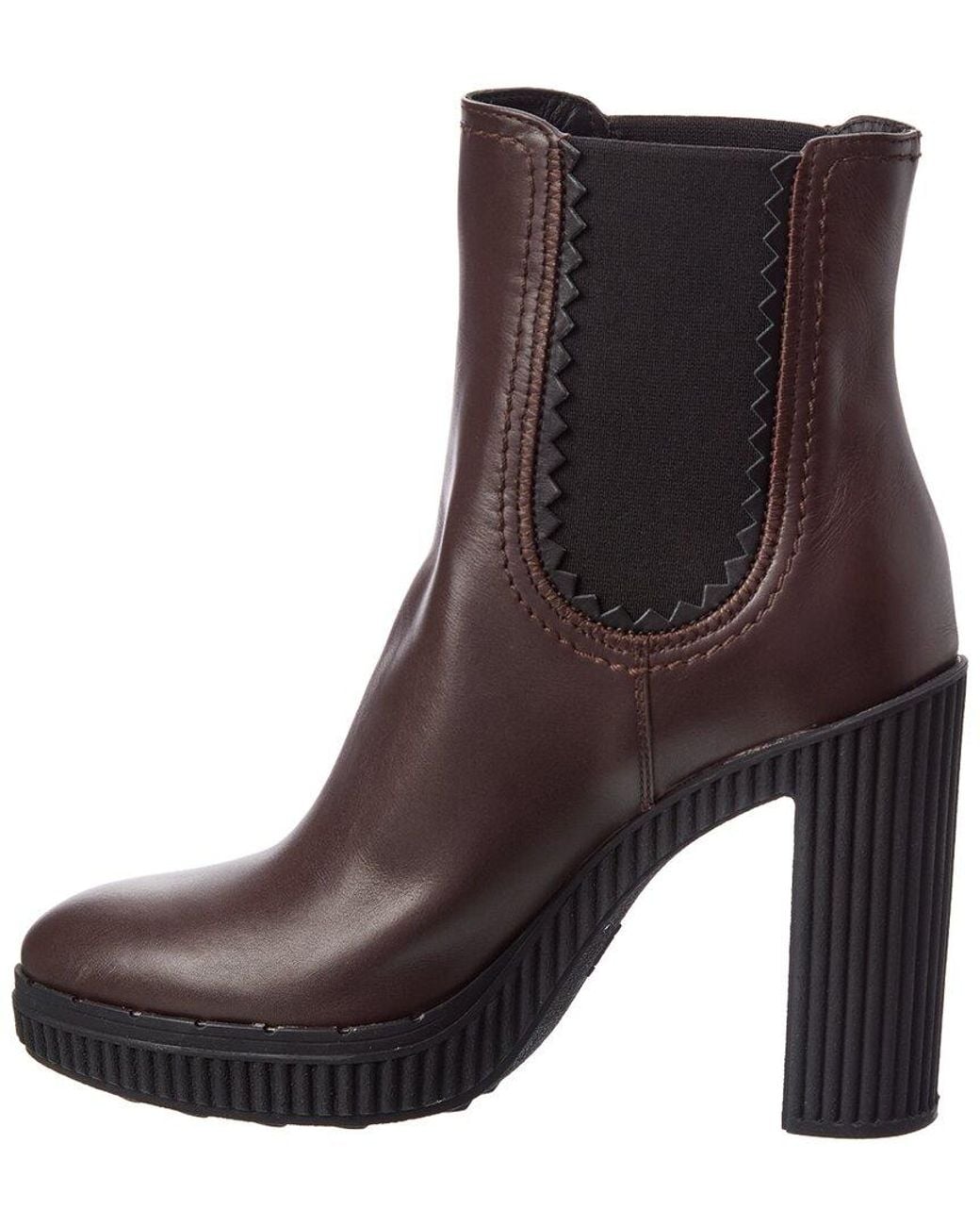 Tod's Brown Leather Boot