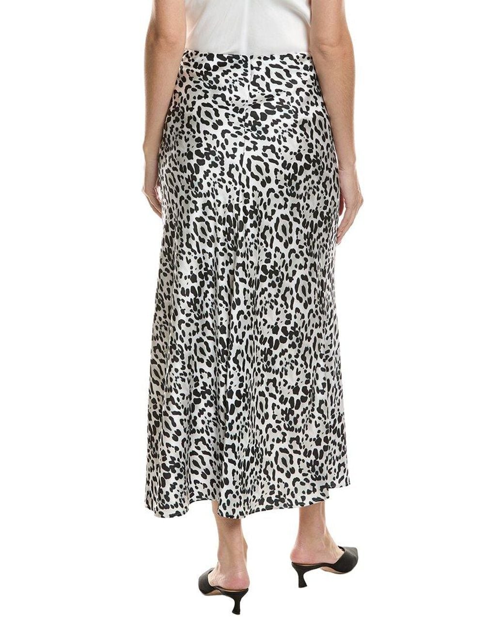tyler boe Multicolor Edie Charmeuse Ermin Skirt