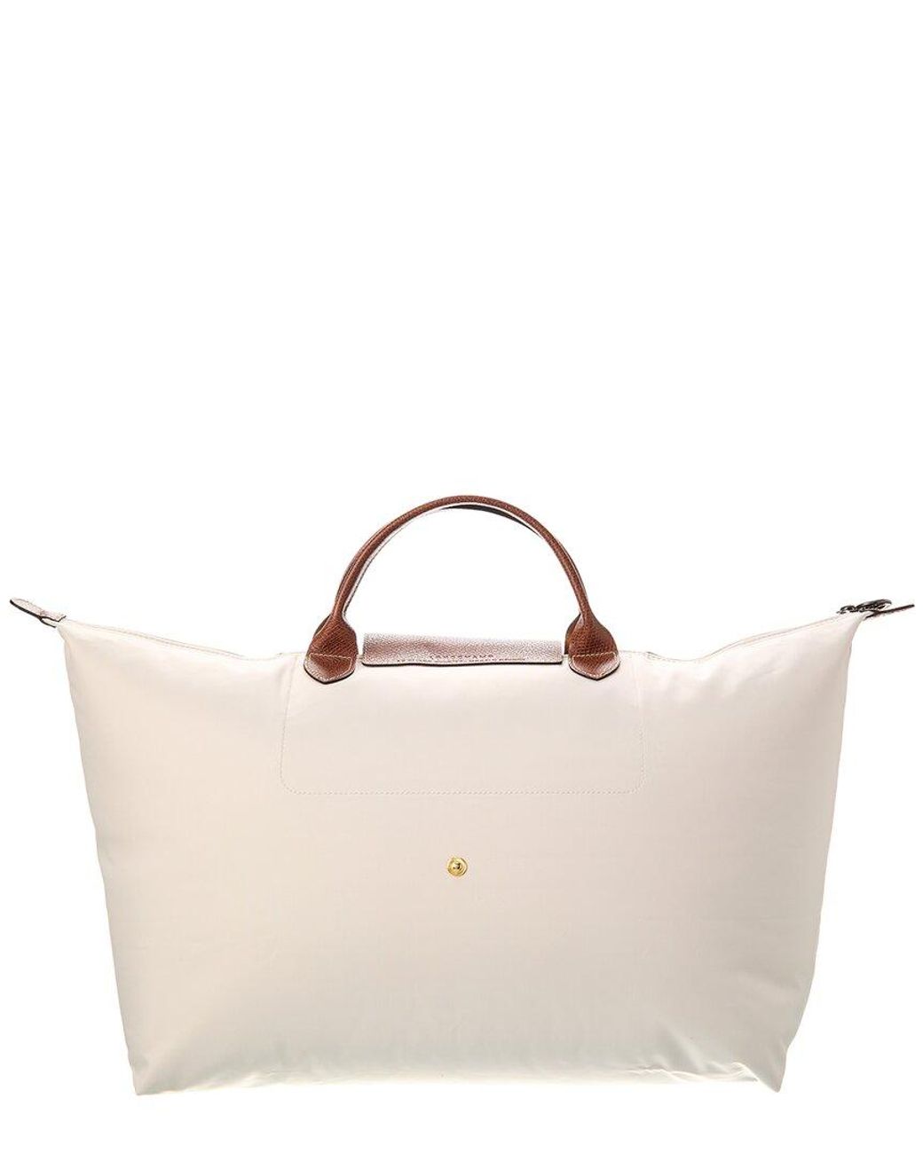 Longchamp Natural Le Pliage Original Large Canvas Travel Bag