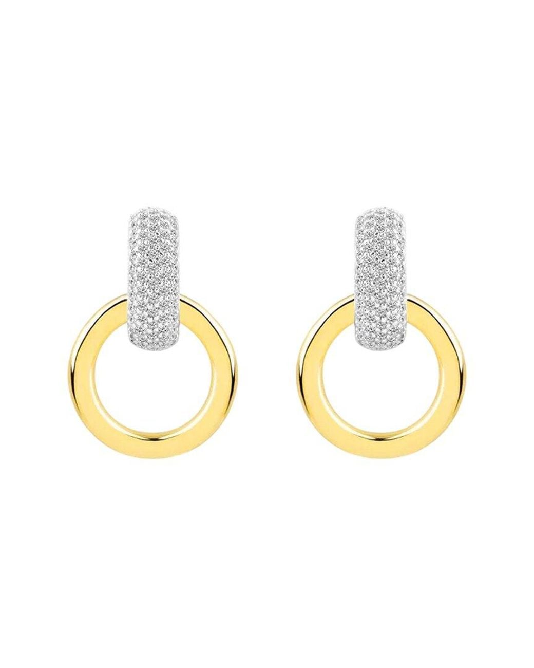 Gabi Rielle Metallic 14K Over Cz Stackable Earring