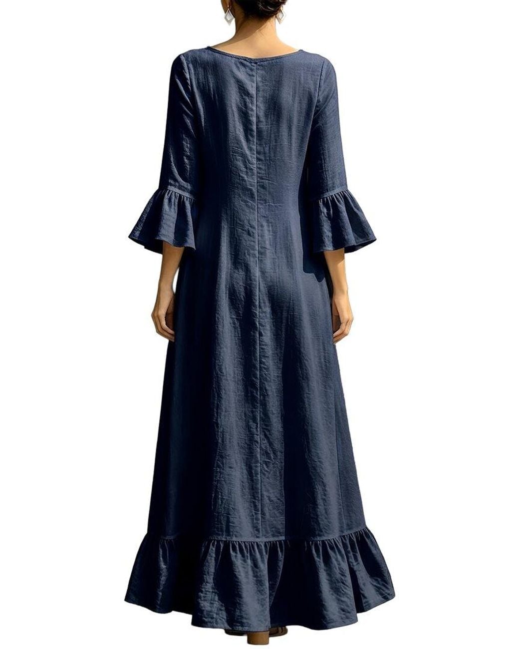 Olivia Taylor Blue Maxi Dress