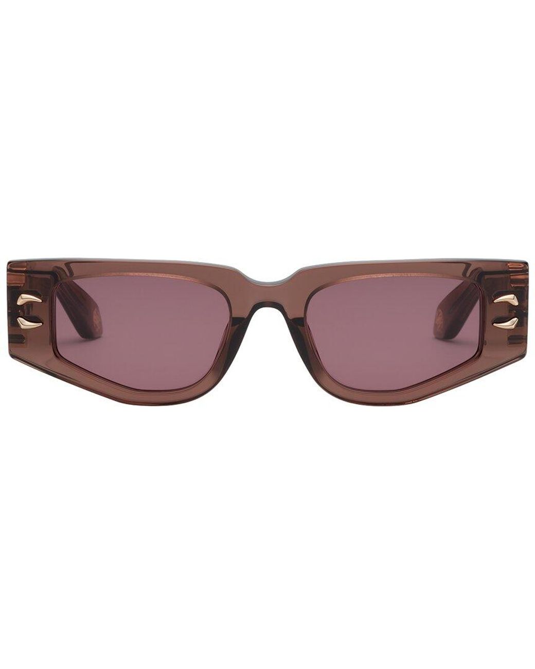 Roberto Cavalli Brown 51Mm Sunglasses