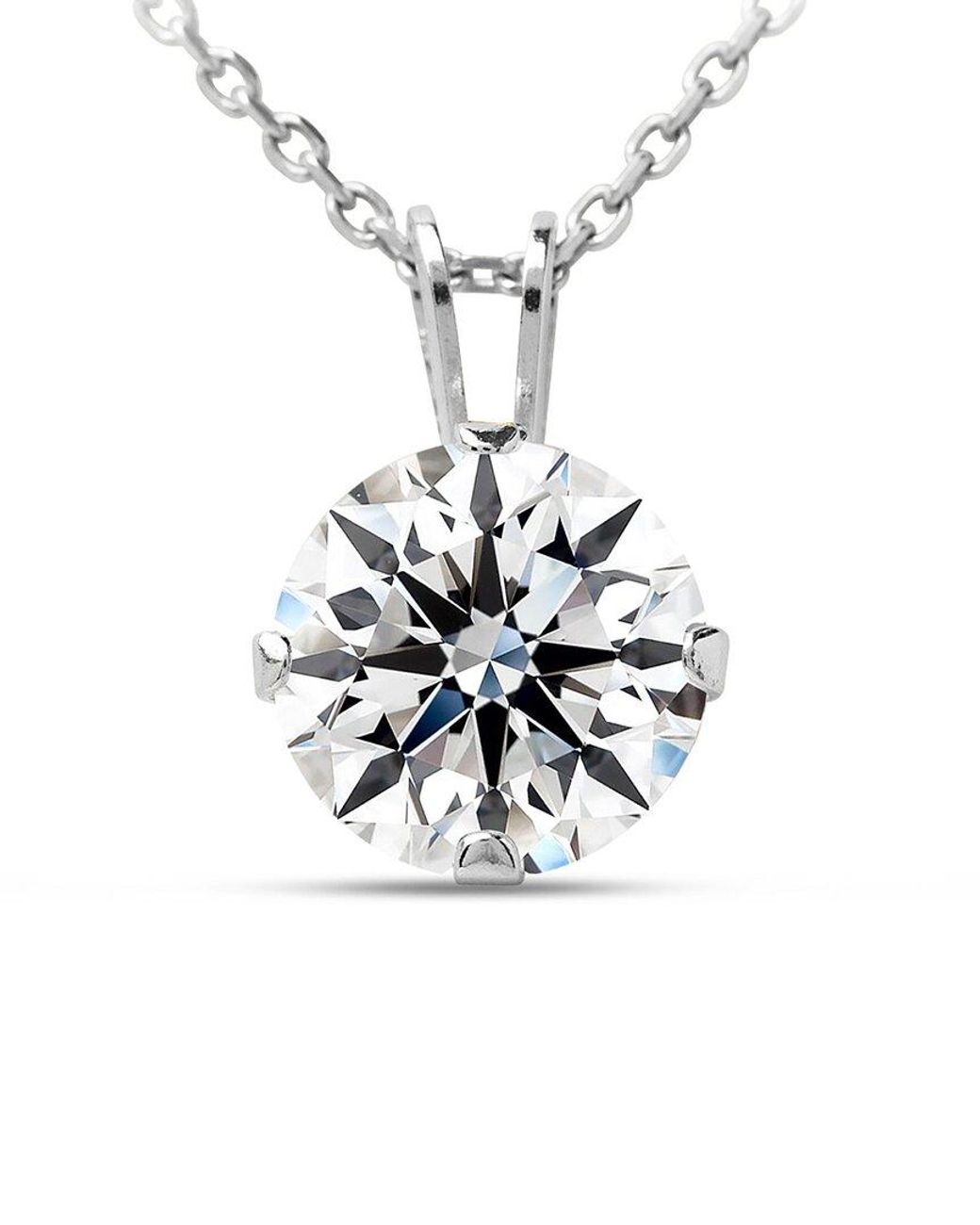 Jaclyn Smith White 2.00 Ct. Tw. Lab-Grown Moissanite Necklace