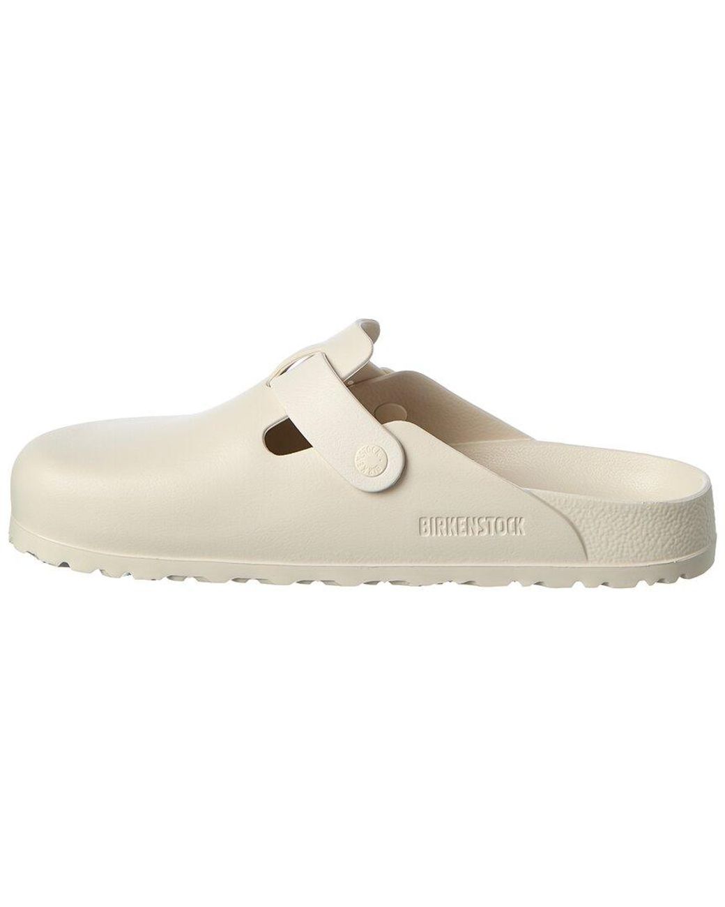 Birkenstock White Boston Eva Rubber Mule for men