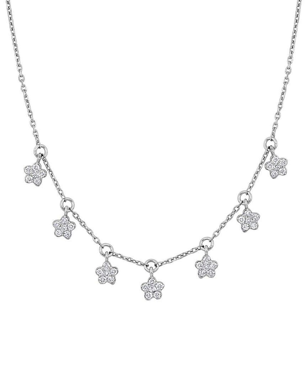 Rina Limor Metallic 14K 0.28 Ct. Tw. Diamond Charm Necklace