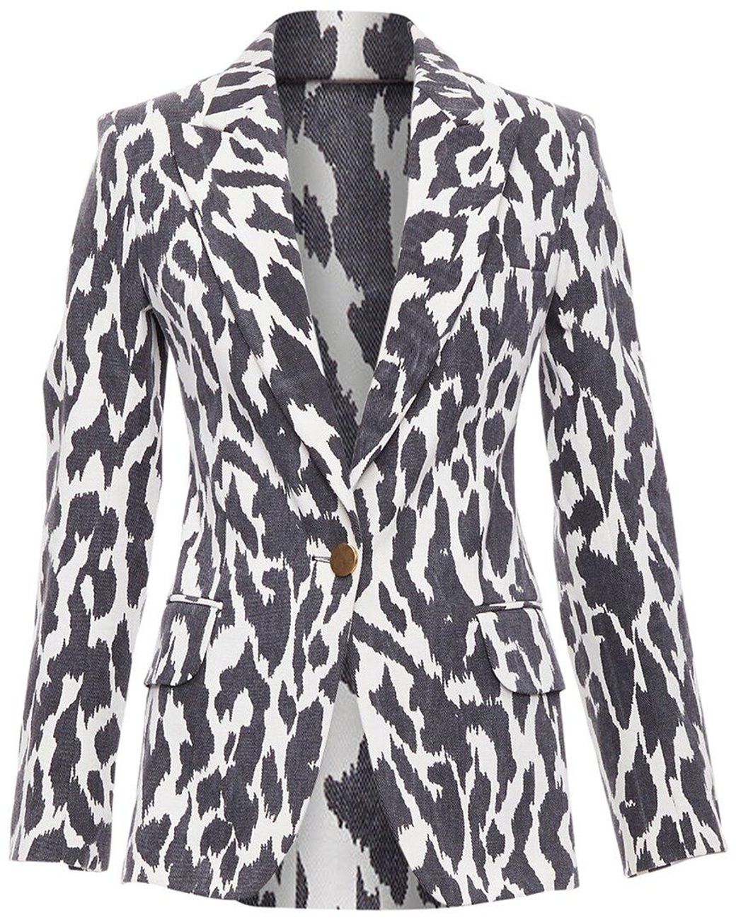 Céline Multicolor Blazer Jacket, Size Fr (Authentic Pre-Loved)