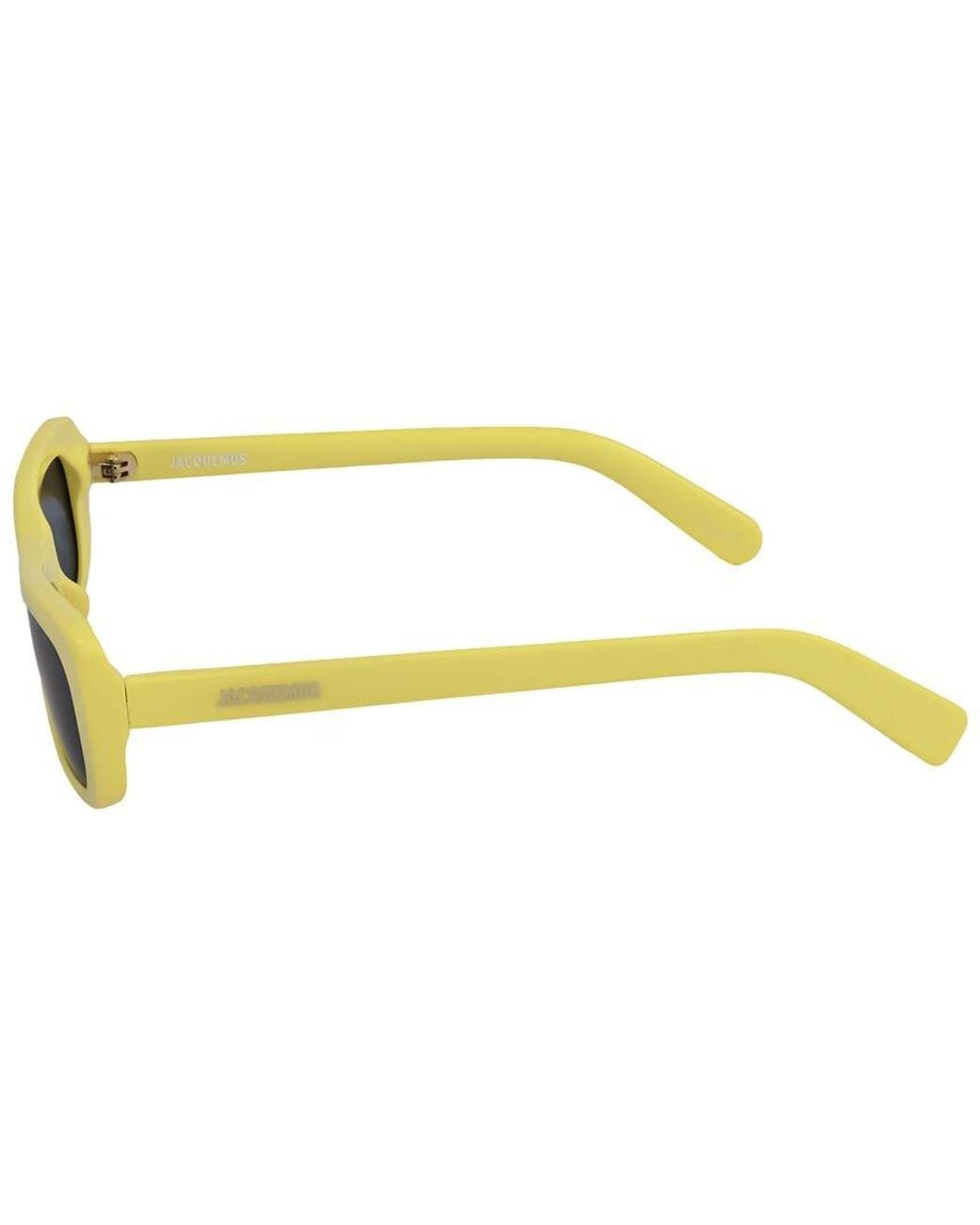 Jacquemus Yellow Jac55 55Mm Sunglasses
