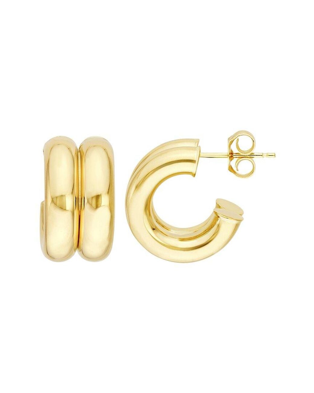 HAWLEY ST Metallic 14K Earrings