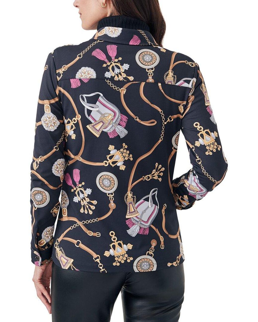 J.McLaughlin Black Betty Top