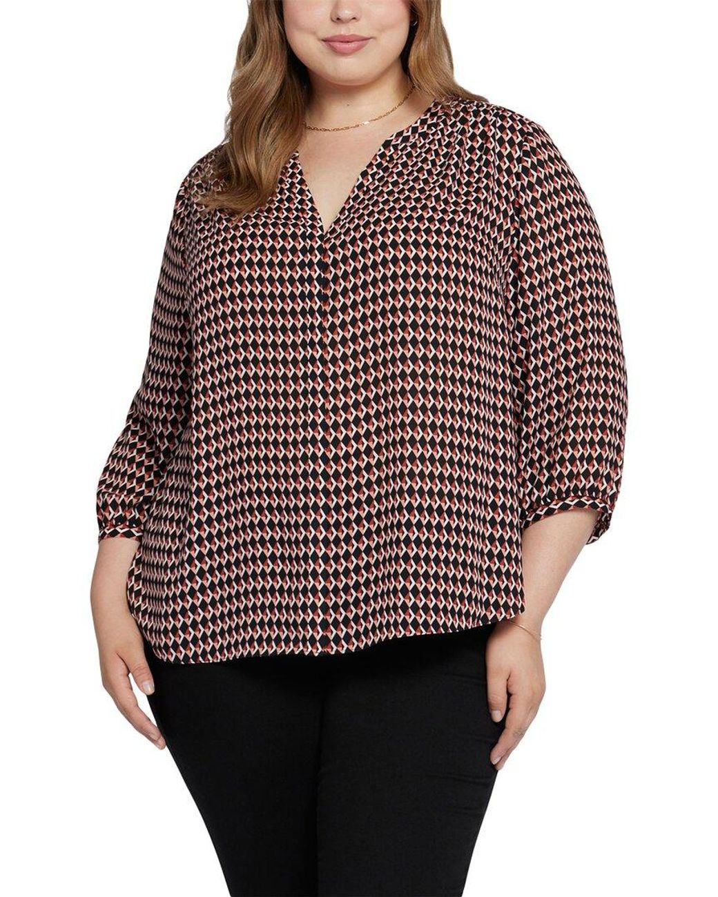 Nydj blouses macy's 2025