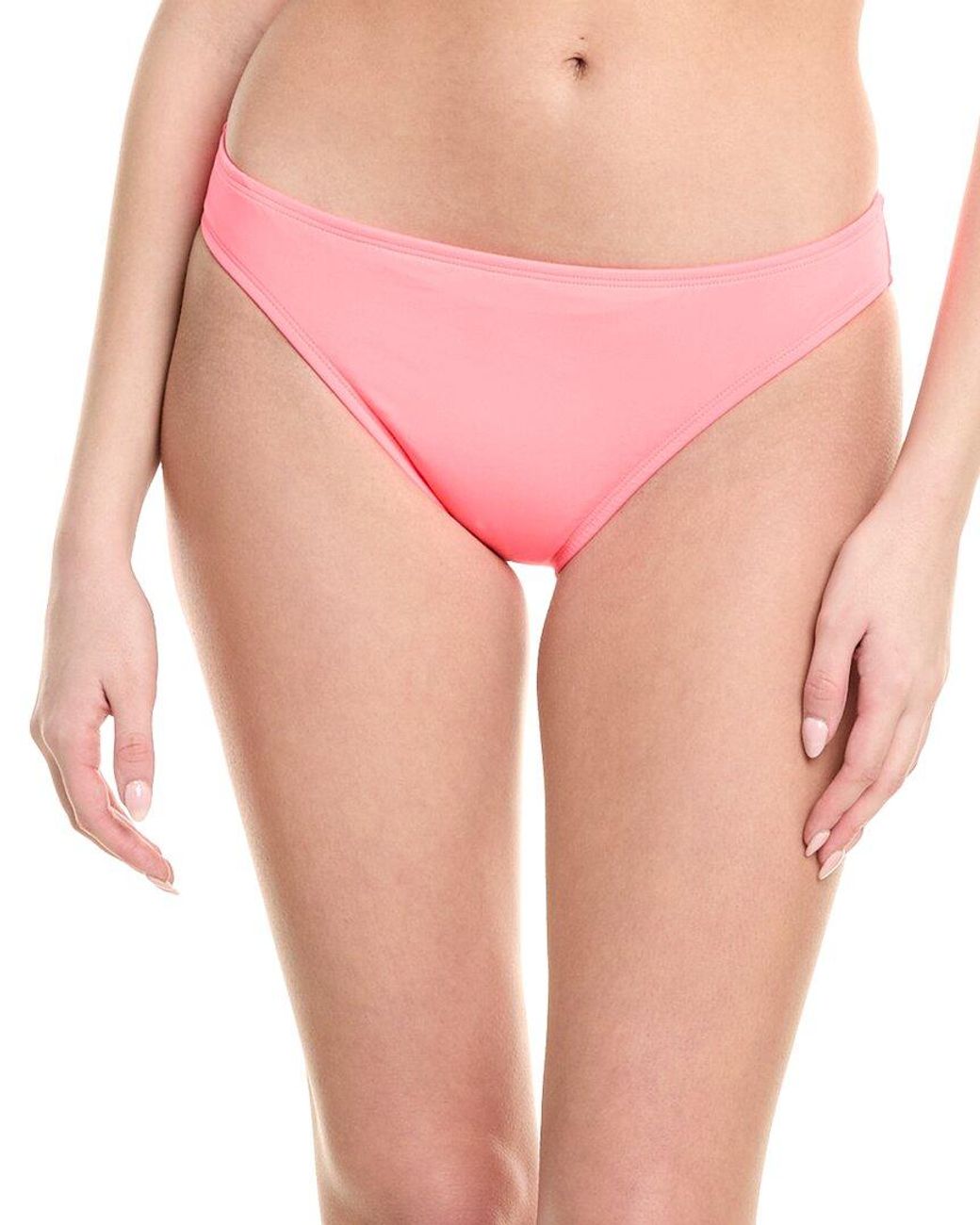 La Blanca Pink Solid Hipster Bikini Bottom