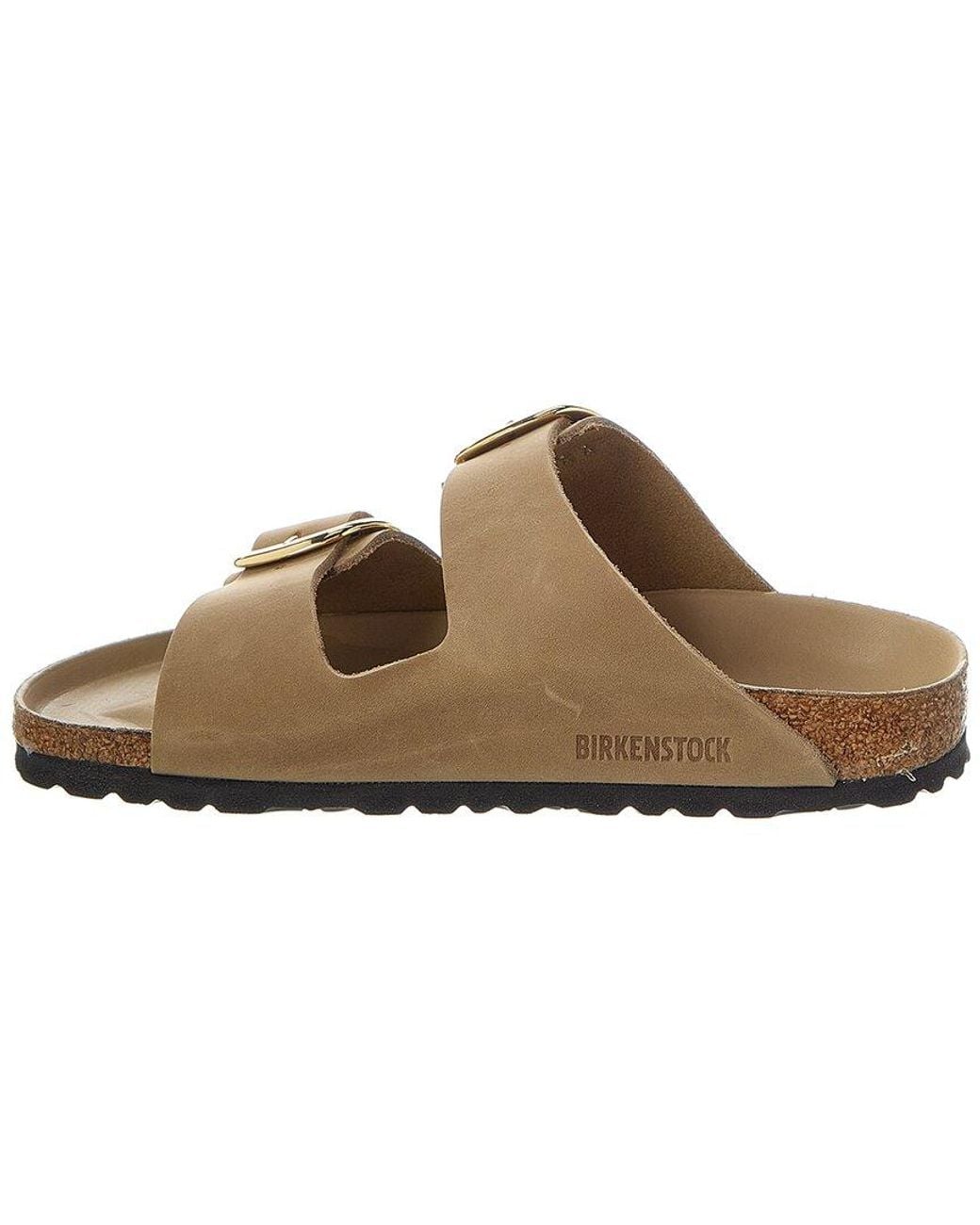 Birkenstock Brown Arizona Big Buckle Leather Sandal
