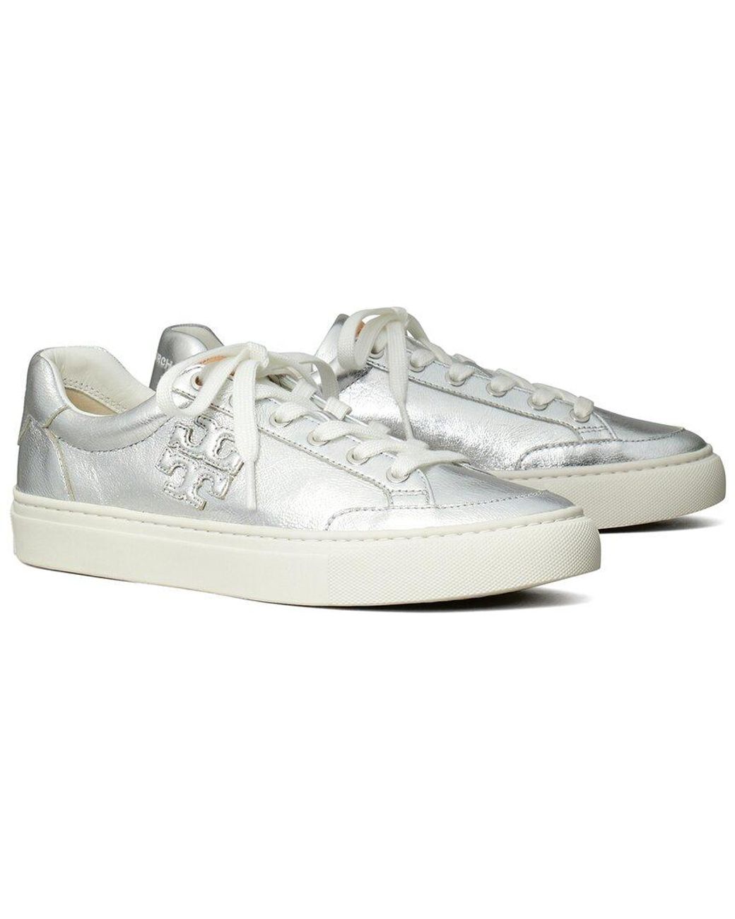 Tory Burch White Leather Sneaker
