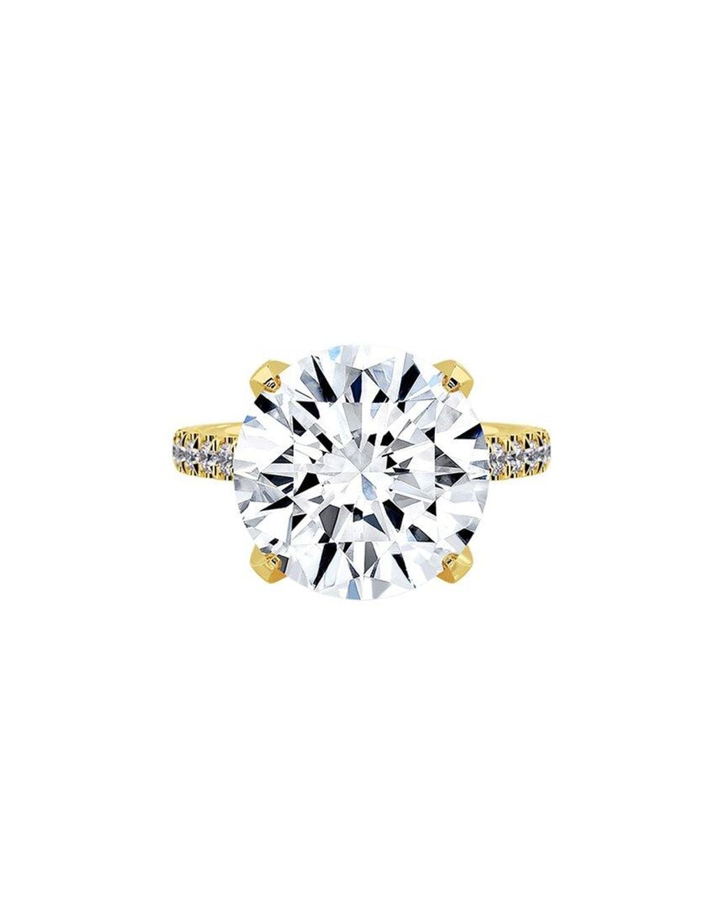 Lab Grown Diamonds White 14K.00 Ct. Tw. Lab-Grown Diamond Ring
