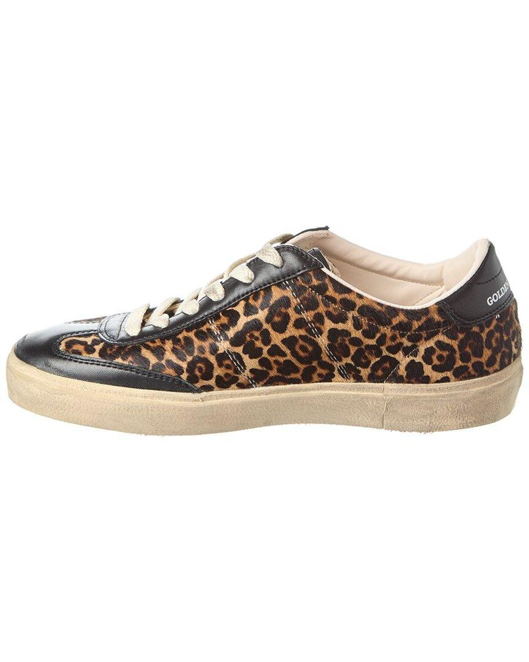 Golden Goose Deluxe Brand Natural Soul-star Haircalf & Leather Sneaker