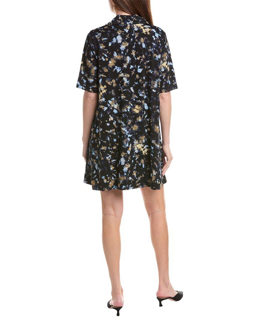 Masai Black Printed Mini Dress