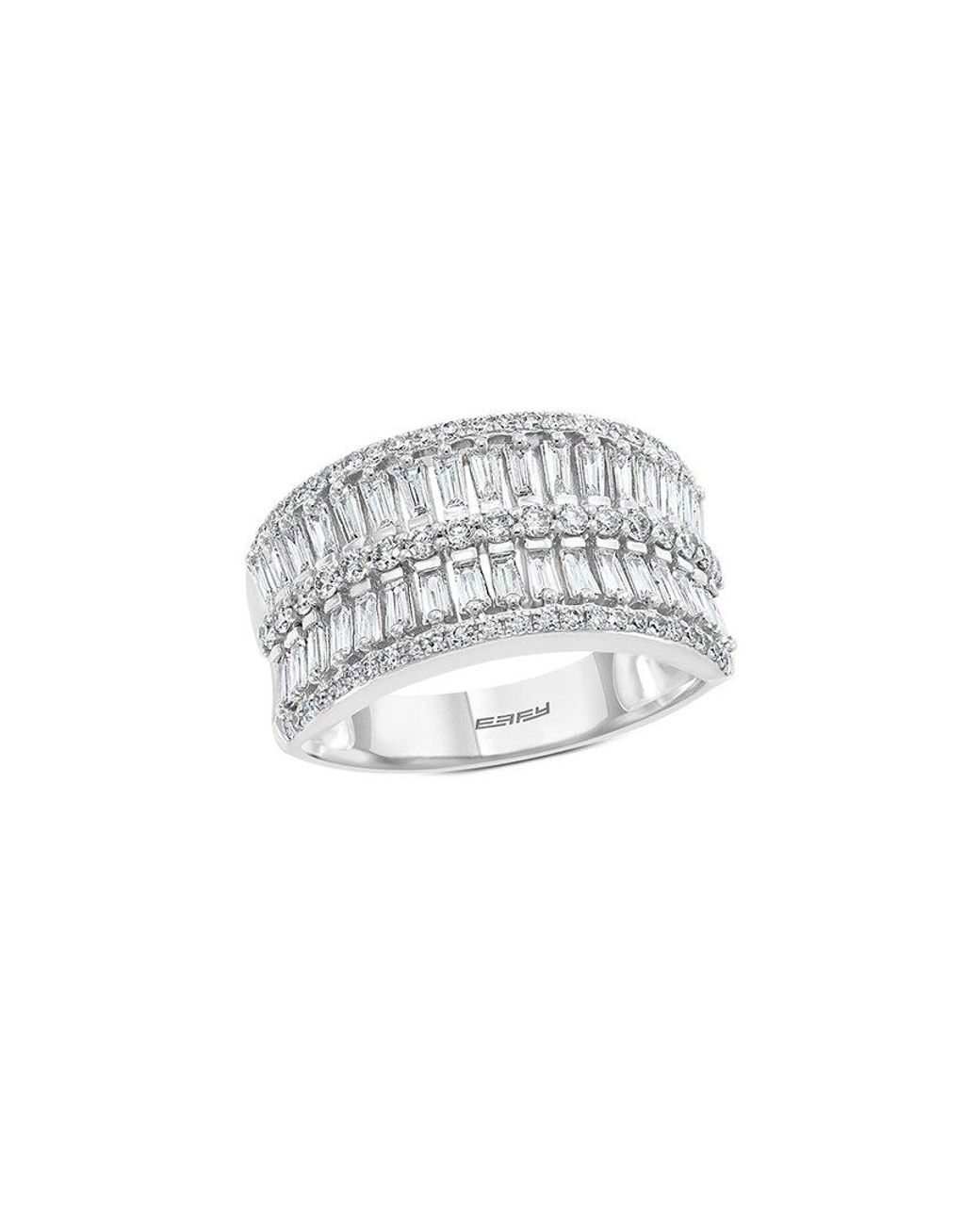 Effy Fine Jewelry White 14K 1.12 Ct. Tw. Diamond Ring