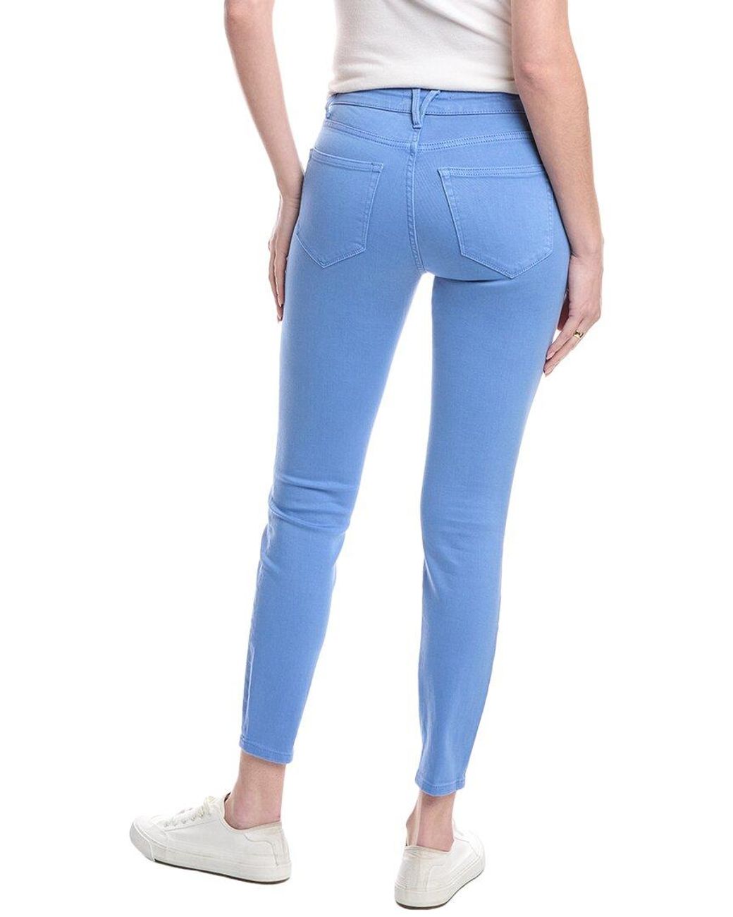 Vineyard Vines Blue Jamie High-Rise Garment-Dyed Jean