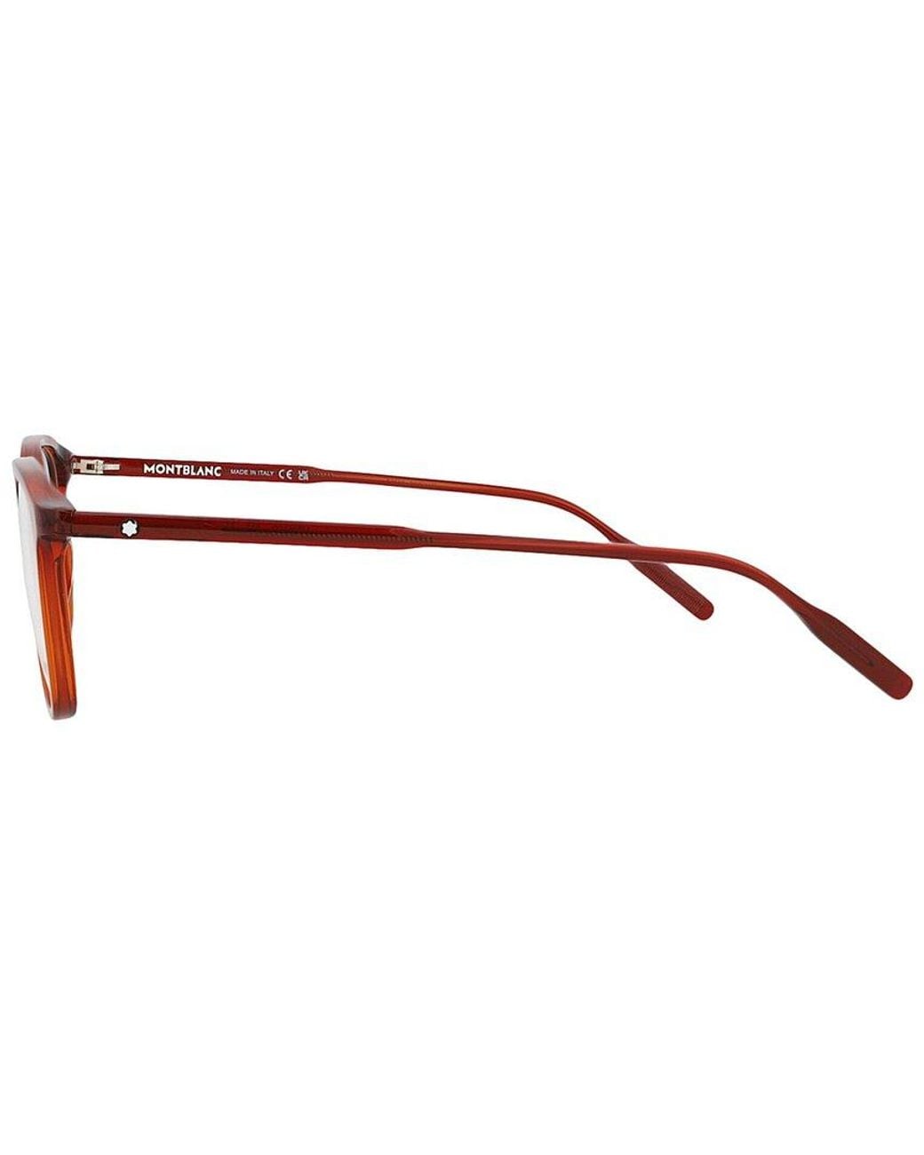 Montblanc Brown Mb0085O 52Mm Optical Frames for men