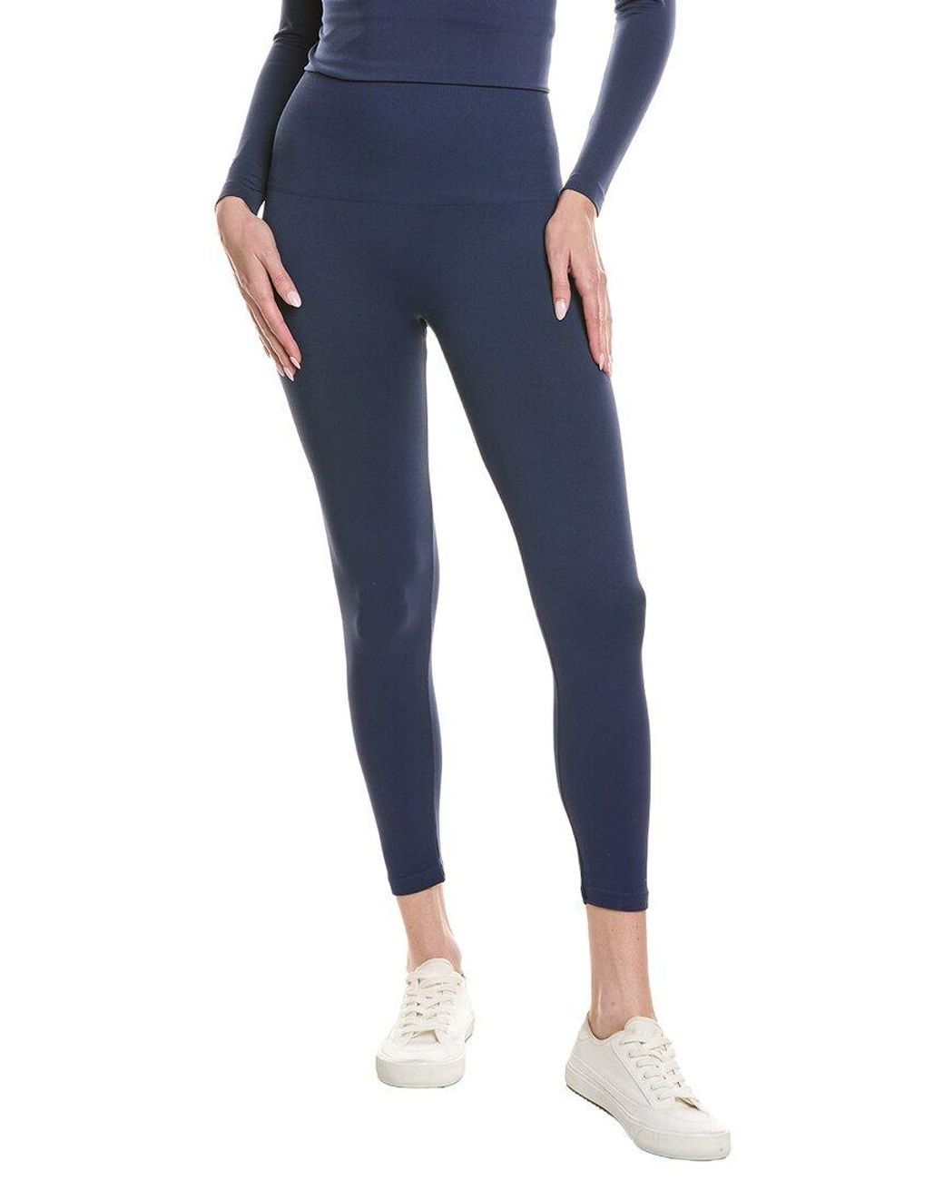 Le Mystere Blue Seamless Comfort Smooth Legging