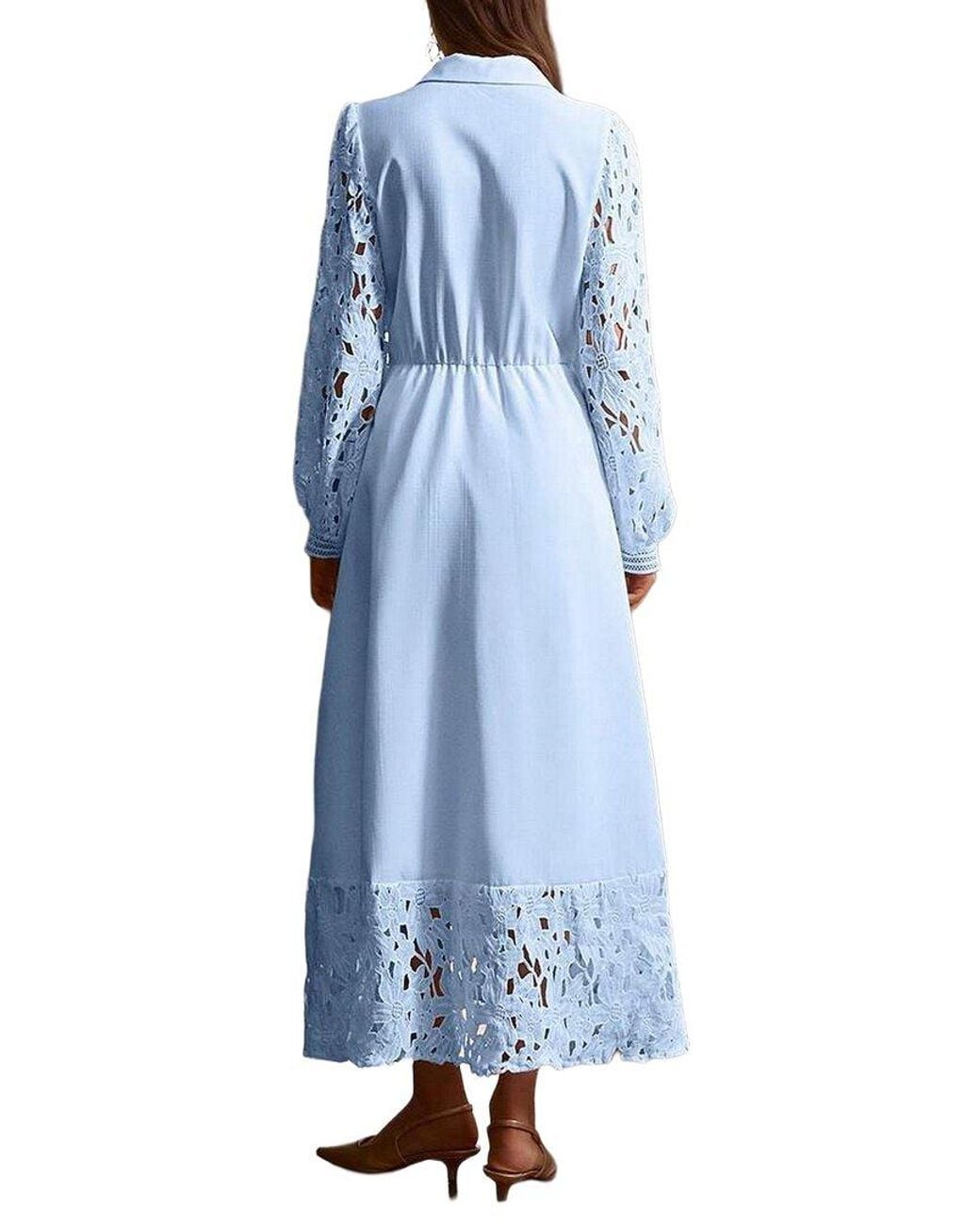 XIRELLI Blue Midi Dress