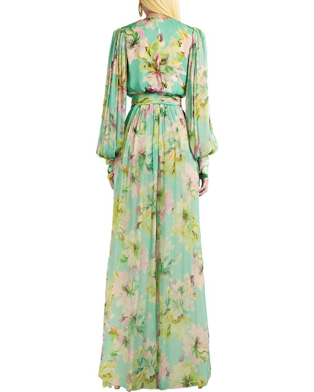 Vincent Green Maxi Dress