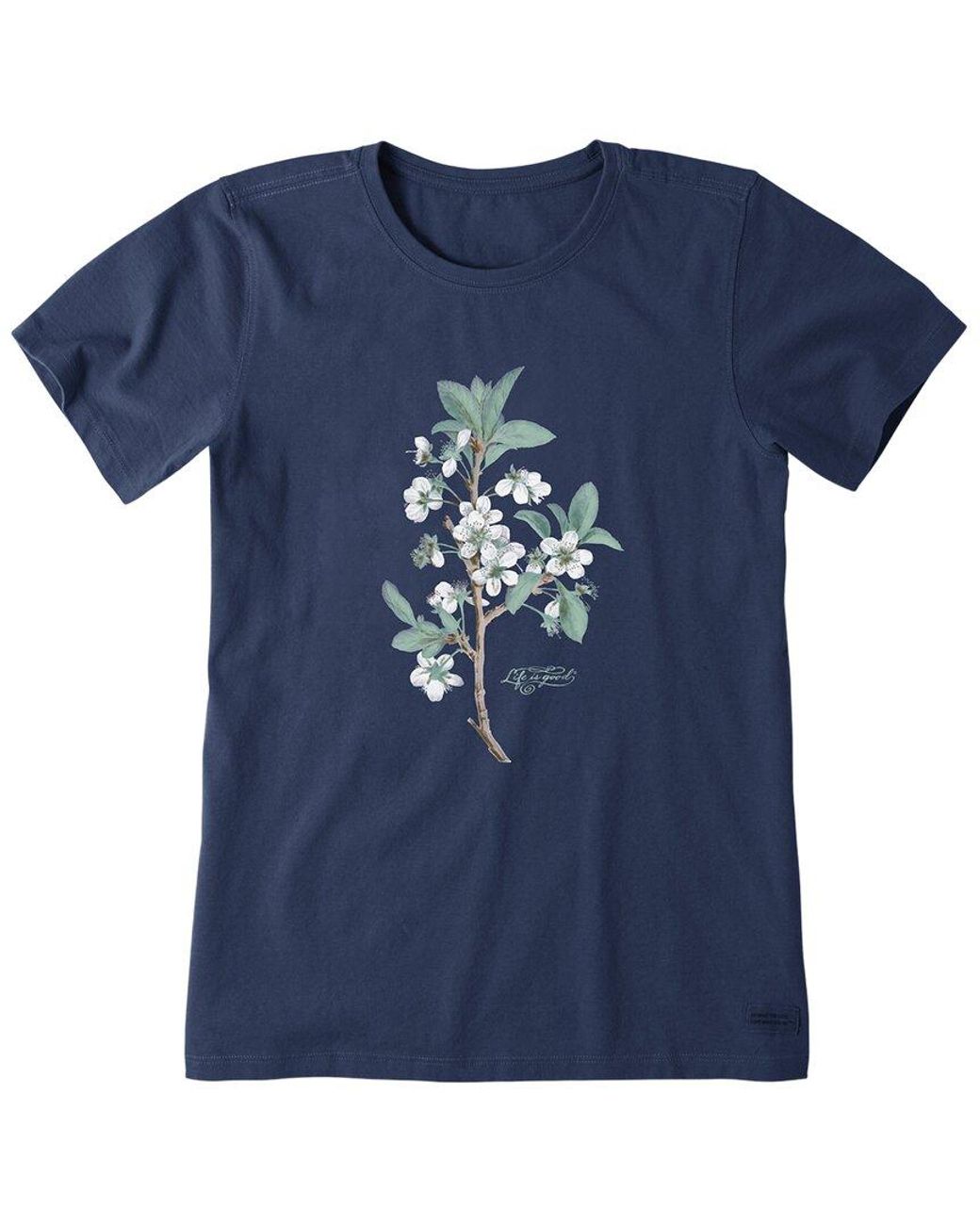 Life Is Good. Blue Crusher T-Shirt