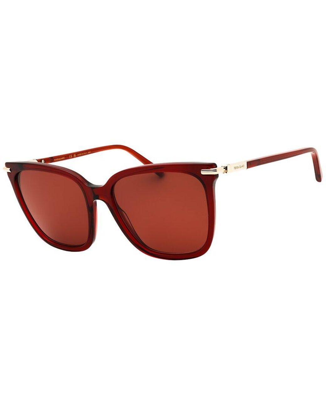 Ferragamo Red Sf2037S 56Mm