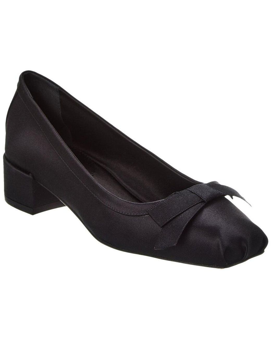 Christian Louboutin Black Mamaflirt 30 Satin Pump