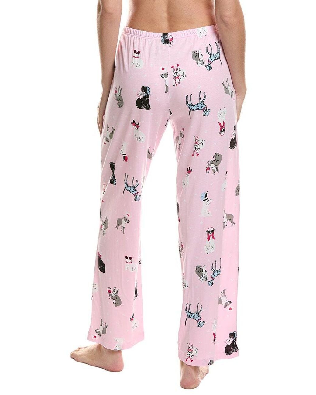 Hue Pink Love Pups Long Pajama Pant