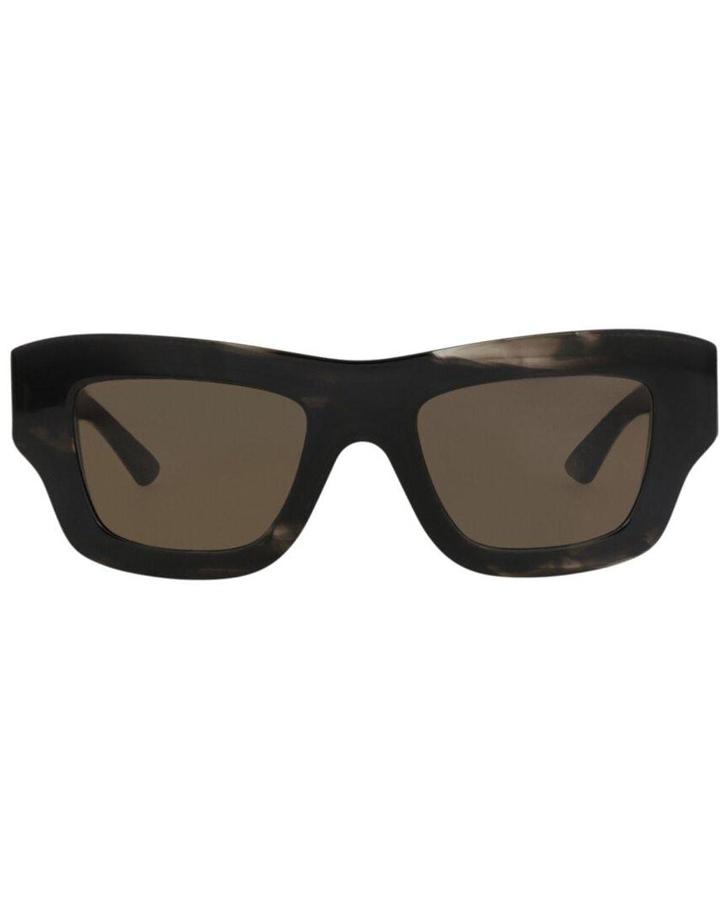 Bottega Veneta Black Bv1357S 50Mm Sunglasses