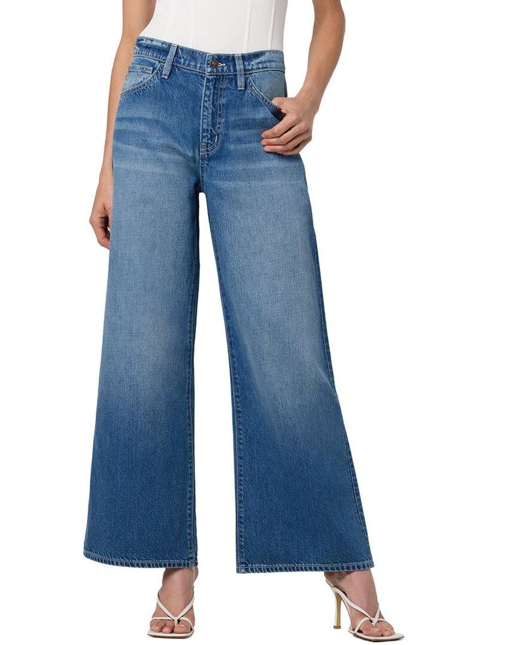 Hudson Blue Relaxed Wide Leg Jean