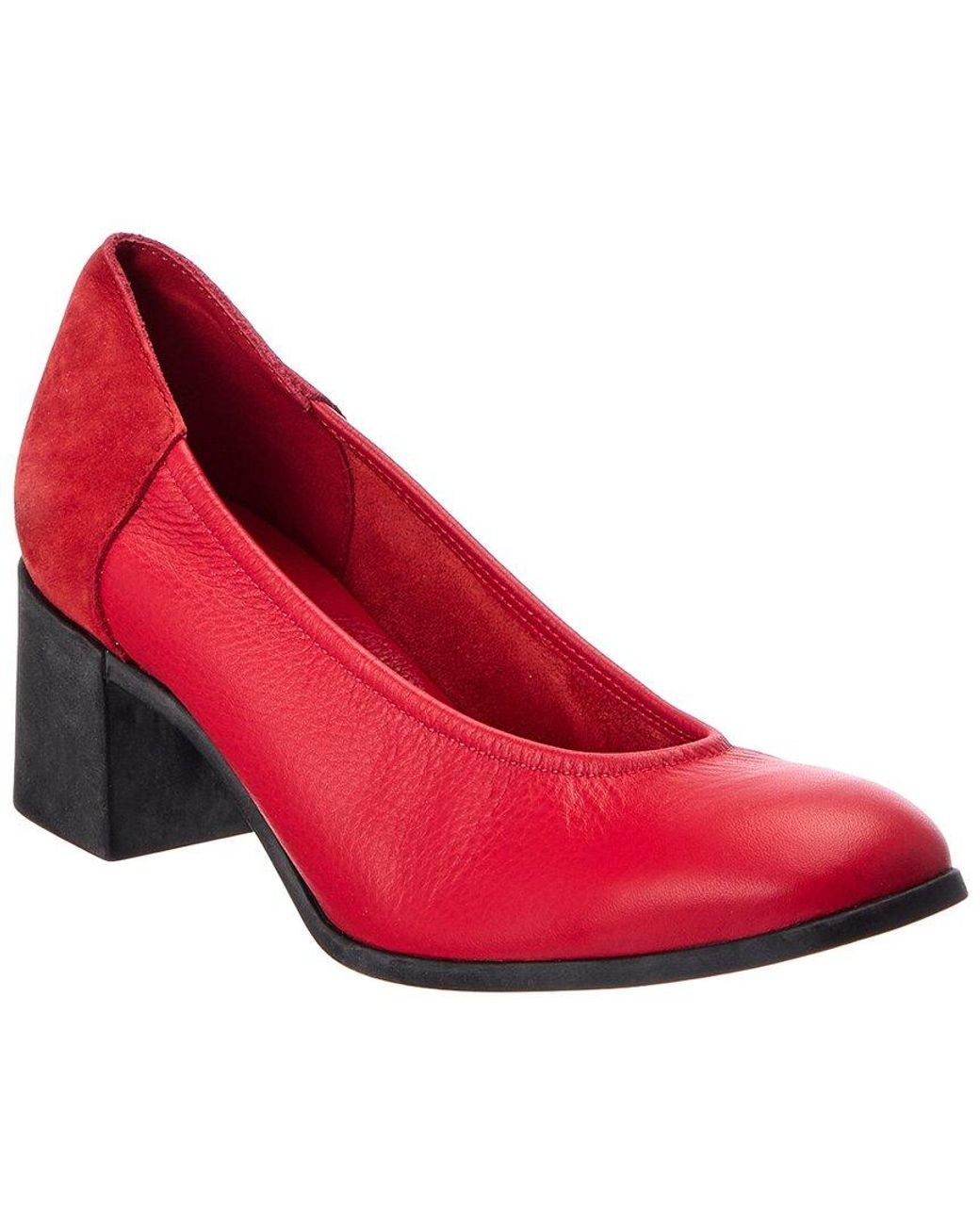 Arche Red Teobao Leather Pump