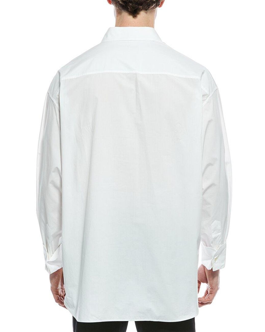 Valentino White Camicia Shirt for men