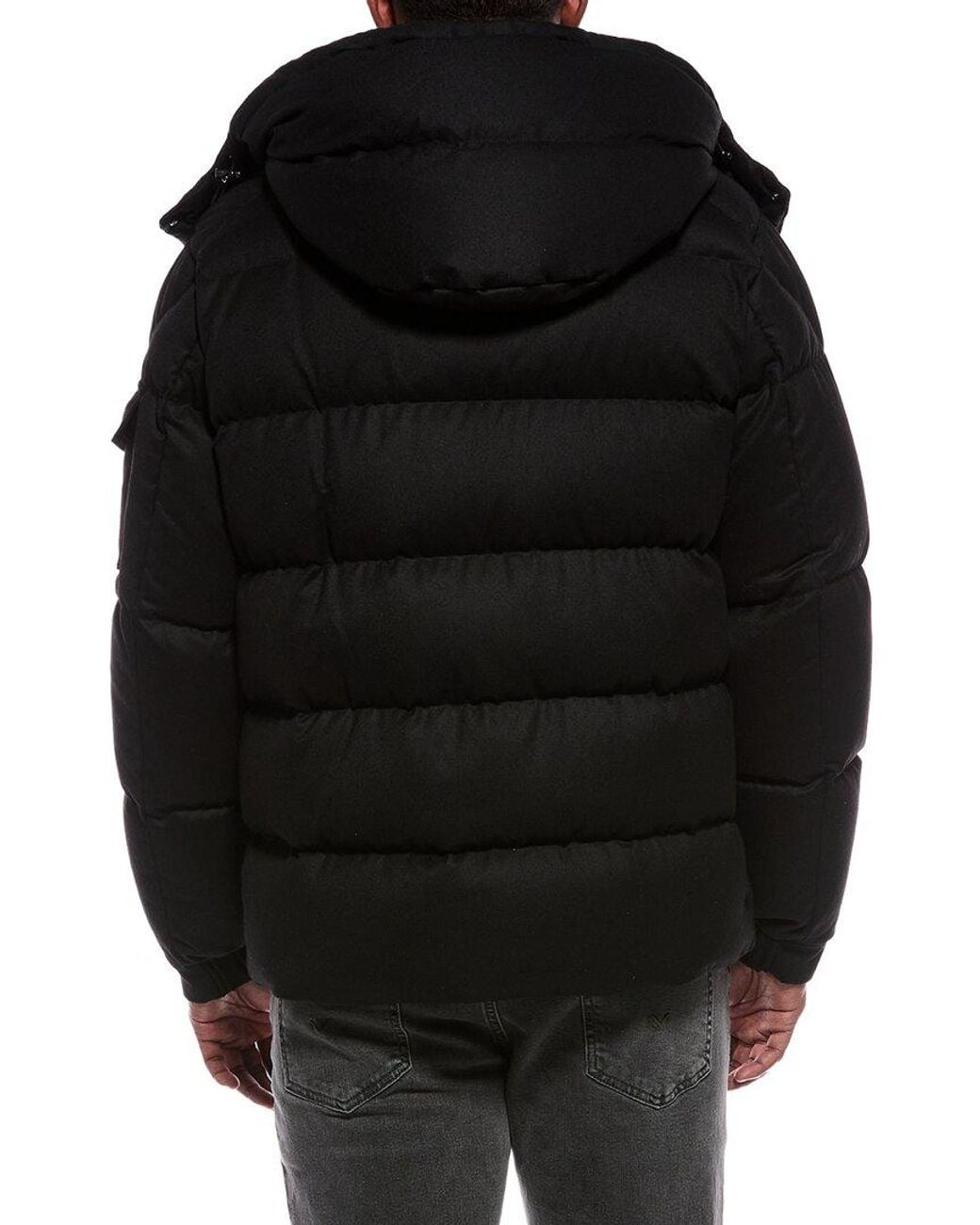 Moncler Black Jackets for men